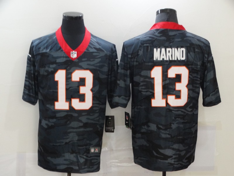 Men's Miami Dolphins #13 Dan Marino 2020 Camo Limited Stitched NFL Jersey